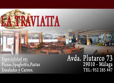 Las Mejores Pizzerías Málaga La Traviatta